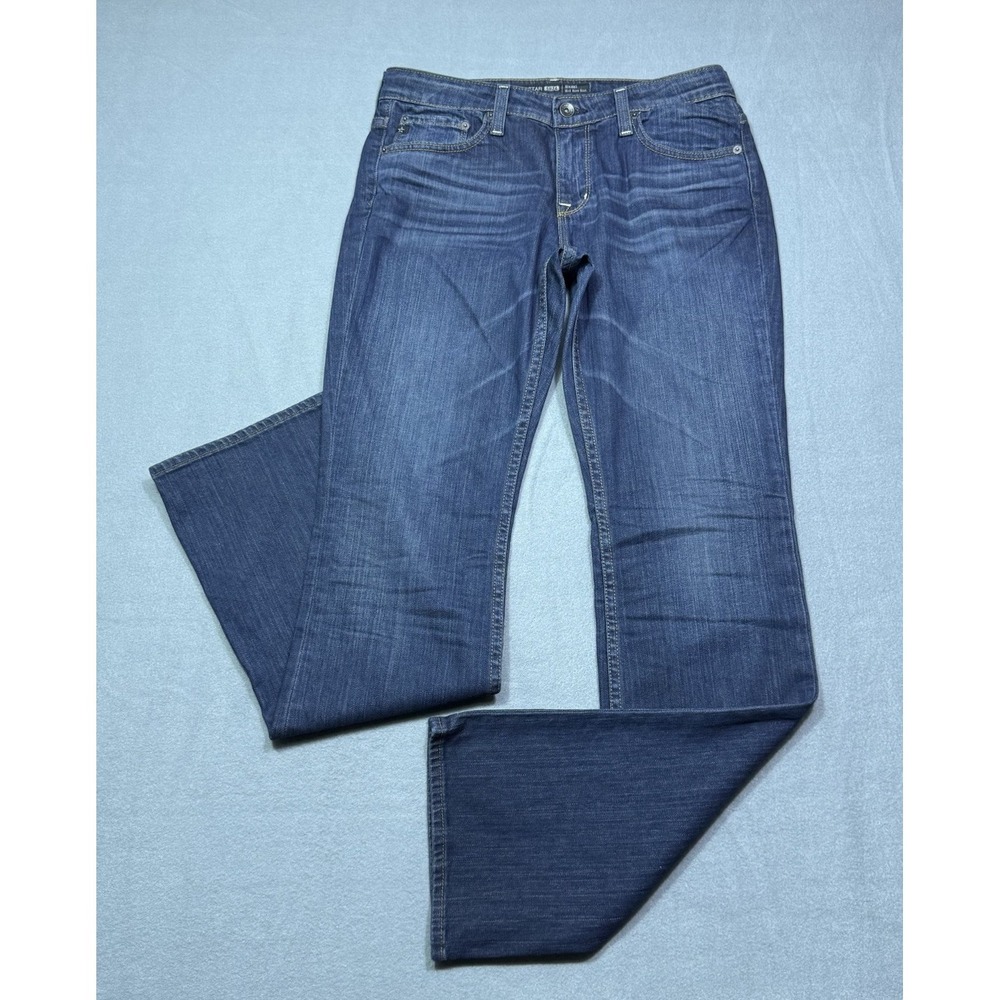 Big Star 1974 Jeans Womens 29L (30x34) Hazel Midrise Bootcut Boho USA Rodeo Farm
